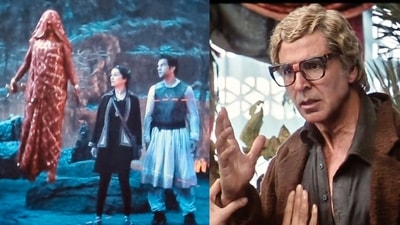 Rajkummar Rao, Shraddha Kapoor and Akshay Kumar in Stree 2 Rajkummar Rao, Shraddha Kapoor and Akshay Kumar in Stree 2