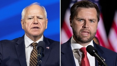 Tim Walz finally responds to JD Vance’s allegations of ‘stolen valour’ (REUTERS/Ringo Chiu, REUTERS/Umit Bektas/File Photo) Tim Walz finally responds to JD Vance’s allegations of ‘stolen valour’ (REUTERS/Ringo Chiu, REUTERS/Umit Bektas/File Photo)