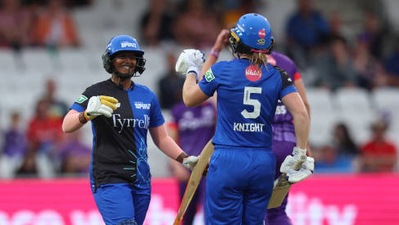 Fantasy 11 Prediction, teams, captain, vice-captain, toss and venue analysis - Women's Hundred 2024 Eliminator. (Getty) Fantasy 11 Prediction, teams, captain, vice-captain, toss and venue analysis - Women's Hundred 2024 Eliminator. (Getty)