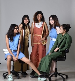 Collection designed and developed by NIFT, Rae Bareli in collaboration with Uttar Pradesh Khadi & Village Industries Board Collection designed and developed by NIFT, Rae Bareli in collaboration with Uttar Pradesh Khadi & Village Industries Board
