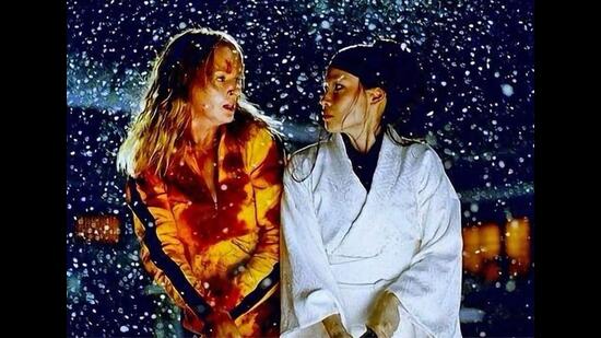 O-Ren Ishii (right) in Kill Bill Vol. 1 is just doing her job as an assassin.