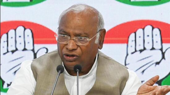 Congress president Mallikarjun Kharge (File Photo)