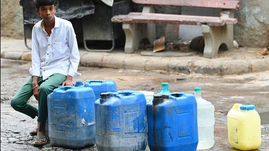 Groundwater extraction is banned in the Capital, which faces water shortage every summer. (Representational photo/HT Archive)