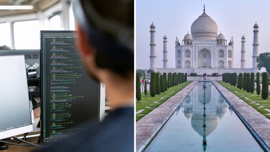 A post by a 23-year-old IT engineer, who says he earns <span class='webrupee'>?</span>1 lakh a month, about his dilemma of staying in India or shifting abroad has gone viral. (Unsplash/thisisengineering, littlej1428)