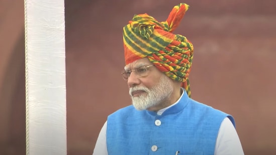 Independence Day 2024 LIVE updates: Prime Minister Narendra Modi while addressing the nation from the ramparts of the Red Fort in Delhi on August 15.
