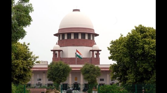 New Delhi: A view of the Supreme Court (SC) of India, in New Delhi, Friday, July 12, 2024. (PTI Photo/Atul Yadav) (P)