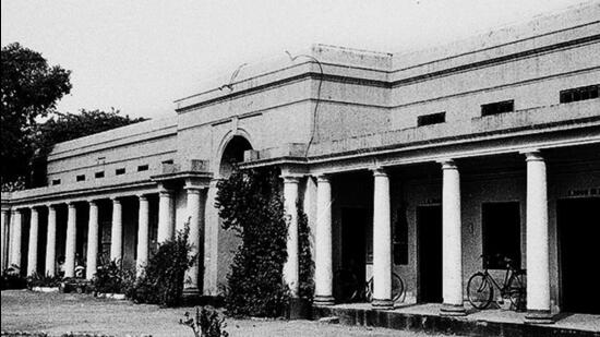 The Parliament Street Police Station, as seen in 1972, is currently in need of repairs (HT Photo)