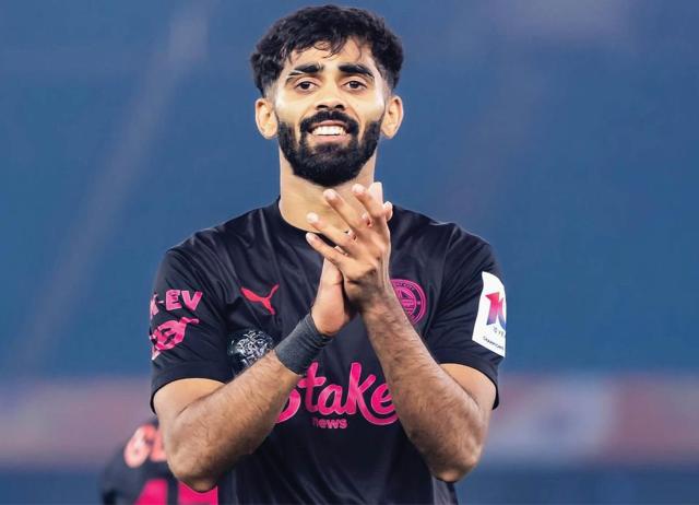 Akash Mishra, 23, is a left-back. He draws inspiration from legendary defender Sergio Ramos. (INSTAGRAM/@AKASHMISHRA_4) Akash Mishra, 23, is a left-back. He draws inspiration from legendary defender Sergio Ramos. (INSTAGRAM/@AKASHMISHRA_4)