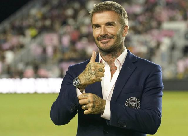 Chhangte admires David Beckham’s style. Chhangte admires David Beckham’s style.