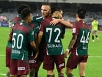 Mohun Bagan face East Bengal.(Hindustan Times) Mohun Bagan face East Bengal.(Hindustan Times)