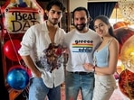 Sara Ali Khan and Ibrahim Ali Khan celebrated Saif Ali Khan's 54th birthday at his home in Mumbai on August 16, 2024. Sara and Ibrahim are Saif and his ex-wife Amrita Singh's children. While Sara will be next seen in Anurag Basu's Metro…In Dino, Ibrahim will make his acting debut with Sarzameen, co-starring Kajol. A glimpse at Saif's best photos with his children.