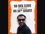 LinkedIn users appreciated a CEO’s post on not giving sick leave on August 16. LinkedIn users appreciated a CEO’s post on not giving sick leave on August 16.