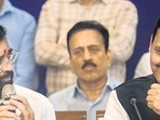 Eknath Shinde and Devendra Fadnavis. (Photo by Satish Bate/ Hindustan Times) (Satish Bate/HT PHOTO) Eknath Shinde and Devendra Fadnavis. (Photo by Satish Bate/ Hindustan Times) (Satish Bate/HT PHOTO)