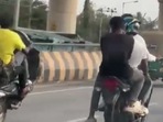 Bengaluru boys perform dangerous bike stunts on busy roads for social media fame, 44 booked. VIDEO