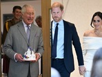Report reveals rift between Prince Harry-Meghan Markle and King Charles over security and funding(AP) Report reveals rift between Prince Harry-Meghan Markle and King Charles over security and funding(AP)