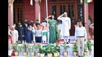 First woman V-C of AMU hoists national flag on I-Day First woman V-C of AMU hoists national flag on I-Day