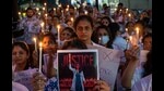 Mumbai, India - Aug. 16, 2024: Ghatkopar Rajawadi Hospital Doctors a Candle March to about the recent horrific incident at R G Kar Medical college in Kolkata, where a follow doctor was brutally assaulted and killed, in Mumbai, India, on Friday, August 16, 2024. (Photo by Satish Bate/ Hindustan Times) (Hindustan Times) Mumbai, India - Aug. 16, 2024: Ghatkopar Rajawadi Hospital Doctors a Candle March to about the recent horrific incident at R G Kar Medical college in Kolkata, where a follow doctor was brutally assaulted and killed, in Mumbai, India, on Friday, August 16, 2024. (Photo by Satish Bate/ Hindustan Times) (Hindustan Times)