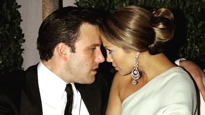 An old photograph of Ben Affleck and Jennifer Lopez from when they were engaged. (Instagram) An old photograph of Ben Affleck and Jennifer Lopez from when they were engaged. (Instagram)