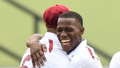 Shamar Joseph bagged figures of 5/33 as the West Indies dismissed South Africa inside 54 overs with some superb fast bowling. (AFP) Shamar Joseph bagged figures of 5/33 as the West Indies dismissed South Africa inside 54 overs with some superb fast bowling. (AFP)