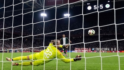 Ajax keeper Remko Pasveer made five saves and scored on his own attempt (AFP) Ajax keeper Remko Pasveer made five saves and scored on his own attempt (AFP)