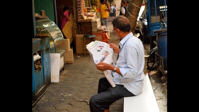 Immersed: Reading an Urdu newspaper in Kolkata (Shutterstock) Immersed: Reading an Urdu newspaper in Kolkata (Shutterstock)