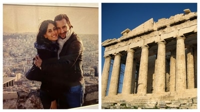 Kareena Kapoor shared a romantic throwback picture to celebrate her husband's birthday. (Instagram) Kareena Kapoor shared a romantic throwback picture to celebrate her husband's birthday. (Instagram)