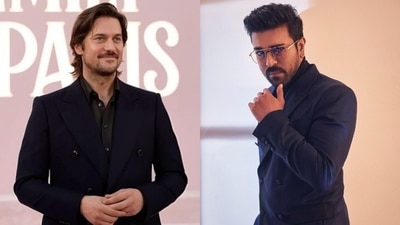 Lucas Bravo shared his love for Ram Charan and RRR. Lucas Bravo shared his love for Ram Charan and RRR.