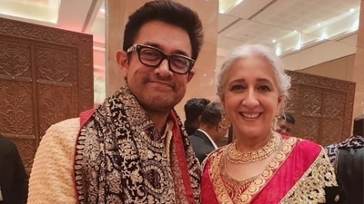 Nikhat Khan with younger brother Aamir Khan (Instagram) Nikhat Khan with younger brother Aamir Khan (Instagram)