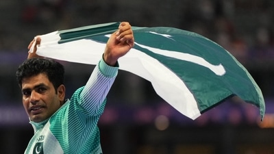 Arshad Nadeem is Pakistan's first Olympic gold medallist in 40 years. (REUTERS)