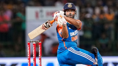 India's Rishabh Pant plays a shot (PTI) India's Rishabh Pant plays a shot (PTI)
