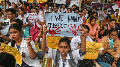 Kolkata rape-murder case: IMA to withdraw services for 24 hours on August 17 (PTI) Kolkata rape-murder case: IMA to withdraw services for 24 hours on August 17 (PTI)