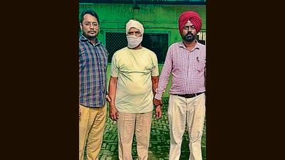 Punjab Vigilance Bureau (VB) has arrested Assistant Sub Inspector in Ludhiana on Friday. (HT Photo) Punjab Vigilance Bureau (VB) has arrested Assistant Sub Inspector in Ludhiana on Friday. (HT Photo)