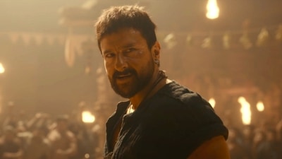 Saif Ali Khan plays Bhaira in Koratala Siva's Devara. Saif Ali Khan plays Bhaira in Koratala Siva's Devara.