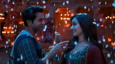 Stree 2 box office report: Rajkummar Rao, Shraddha Kapoor in a still from the film.