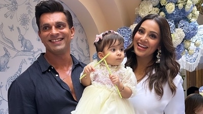 Karan Singh Grover said he faced a tough time during daughter Devi's heart surgery. Karan Singh Grover said he faced a tough time during daughter Devi's heart surgery.