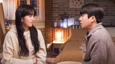 Kim So Hyun and Chae Jong Hyeop in Serendipity's Embrace. Kim So Hyun and Chae Jong Hyeop in Serendipity's Embrace.