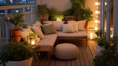 Revamp your balcony with these tips while also waterproofing it this rainy season. (Shutterstock) Revamp your balcony with these tips while also waterproofing it this rainy season. (Shutterstock)