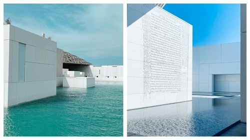 Louvre Abu Dhabi is located in the Saadiyat Island. (Pexels) Louvre Abu Dhabi is located in the Saadiyat Island. (Pexels)