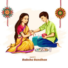 Raksha Bandhan 2024: The auspicious Hindu festival is celebrated annually in Shravana month during full moon day or Purnima day. (Freepik)