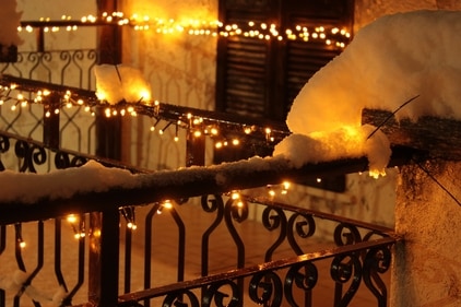 Waterproof string lights for a cosy ambience. (Shutterstock) Waterproof string lights for a cosy ambience. (Shutterstock)