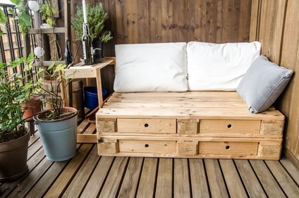 Invest in materials like treated wood with anti-rust coatings to make your furniture more durable. (Shutterstock) Invest in materials like treated wood with anti-rust coatings to make your furniture more durable. (Shutterstock)