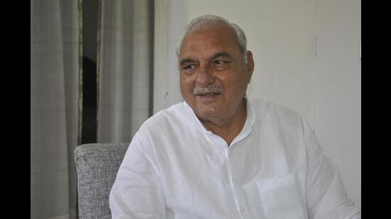 Former Prime Minister and Opposition Leader Bhupinder Singh Hooda (HT Photo)