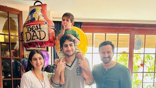 Happy Birthday Saif Ali Khan: His 5 best pics with all four kids ...