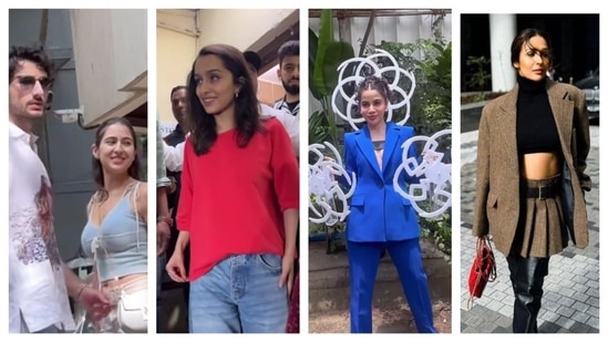 Today's round-up of best-dressed stars features Bollywood's stylish Gen-Z &nbsp;siblings Ibrahim Ali Khan and Sara Ali Khan, the ultimate relatable style icon Shraddha Kapoor, Uorfi Javed's blue pantsuit with spinning fans and Malaika Arora in a dark-academia aesthetic. Read on to see the celebs who made the best-dressed stars list today.&nbsp;(Instagram)