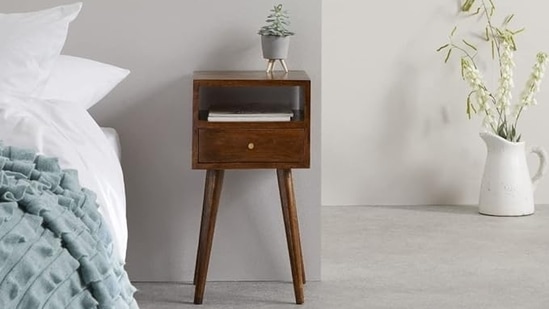 Elevate your bedroom with elegant side tables and blend style and function seamlessly into your space.