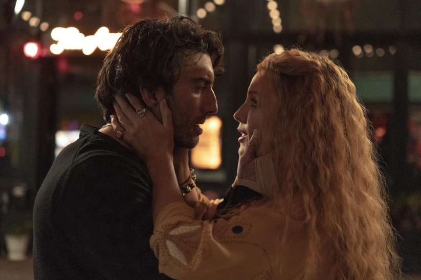 Justin Baldoni y Blake Lively en una escena de It Ends With Us (Foto: IMDb)