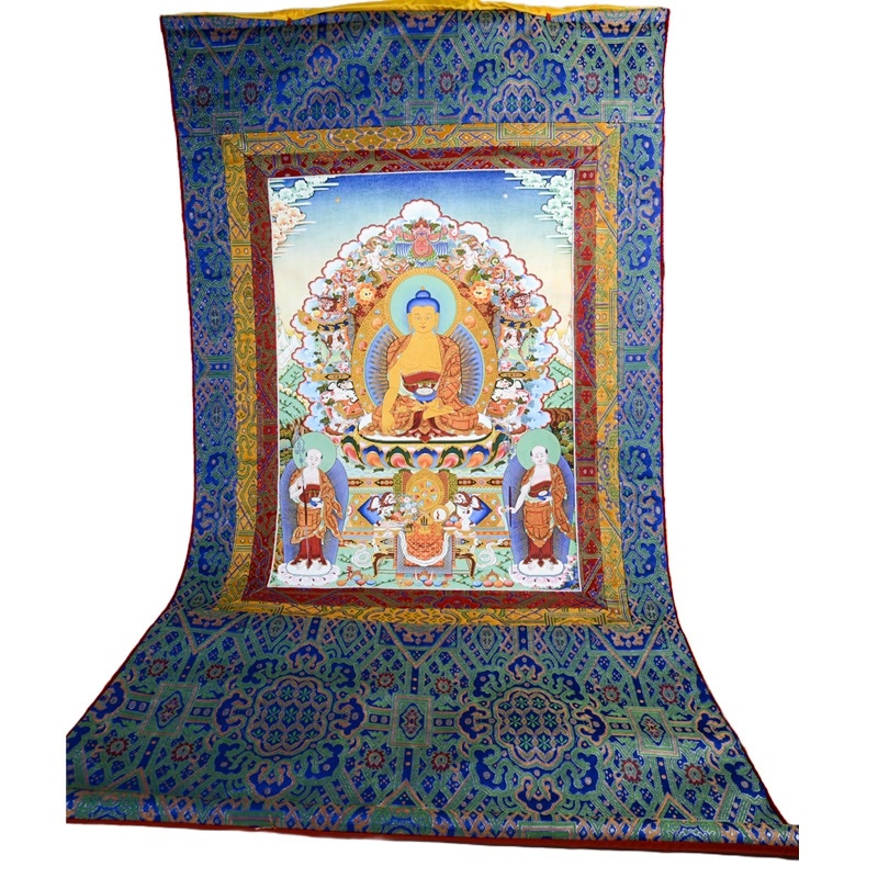 Thangkas exemplify sacred art and convey profound reverence. Thangkas exemplify sacred art and convey profound reverence.
