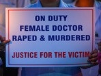 Doctor and nurse child PGI staged a candlelight march protest at Noida Sector 30 against the rape and murder of a trainee doctor at Kolkata's RG Kar Medical College, on Friday. (Sunil Ghosh /Hindustan Times) Doctor and nurse child PGI staged a candlelight march protest at Noida Sector 30 against the rape and murder of a trainee doctor at Kolkata's RG Kar Medical College, on Friday. (Sunil Ghosh /Hindustan Times)