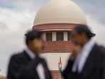 Lawyers-at-the-Supreme-Court-of-India-in-New-Delhi Lawyers-at-the-Supreme-Court-of-India-in-New-Delhi
