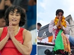 Vinesh Phogat broke down in tears after she reached Delhi Airport after CAS dismissed her petition. 
